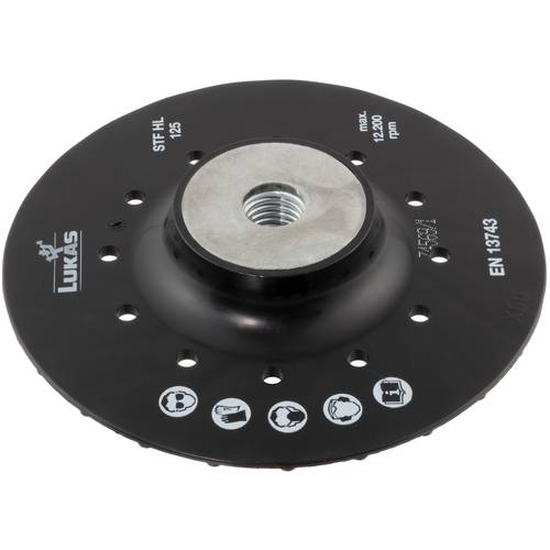 LUKAS-ERZETT A38311151002 Stützteller STF für Fiberscheiben Ø 115 mm mit M14-Gewinde   mit Kühlrippen 1 St.
