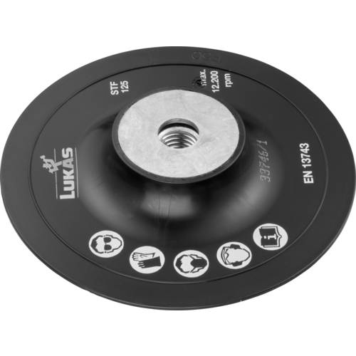 Thumbnail - LUKAS-ERZETT A38311251001 Stützteller STF für Fiberscheiben Ø 125 mm mit M14-Gewinde für Winkelschleifer 1 St.