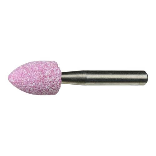 LUKAS-ERZETT A200200306302 Schleifstift SP Spitzbogenform für Stahl/Stahlguss 3x6 mm Schaft 3 mm   Edelkorund Korn 100 2...