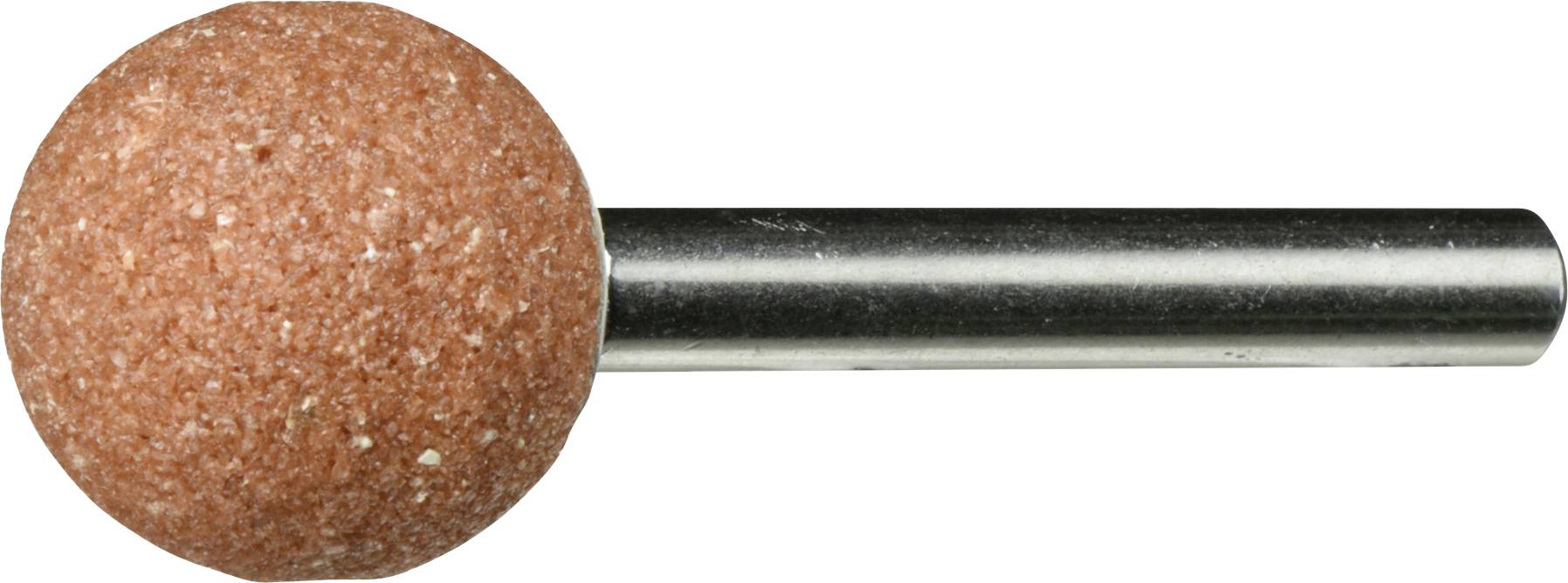 LUKAS-ERZETT A201102020612 Schleifstift KU Kugelform für Stahl/Stahlguss 20x20 mm Schaft 6 mm   Korn 46 20 St.