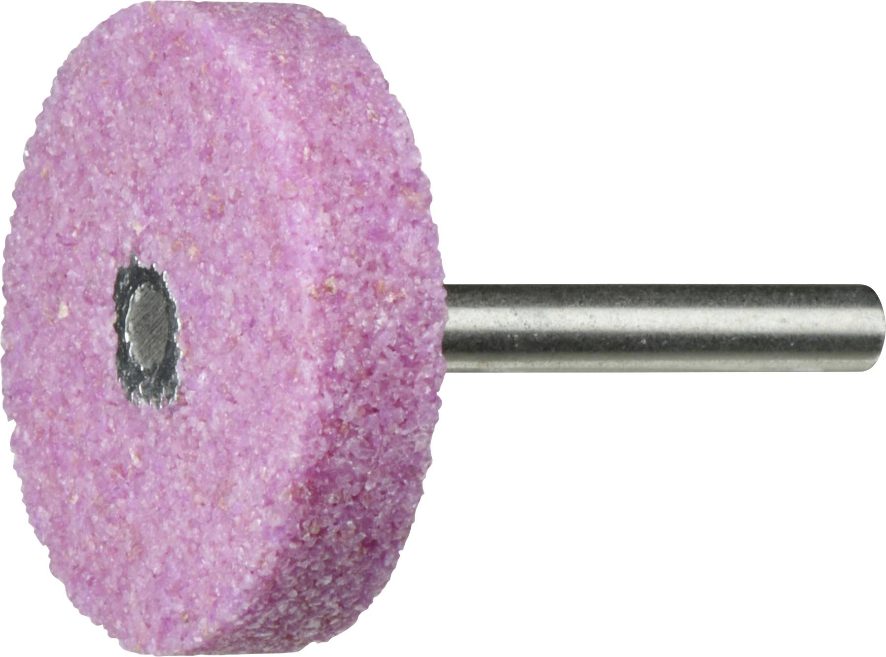 LUKAS-ERZETT A201304010602 Schleifstift ZY2 Zylinderform für Stahl/Stahlguss 40x10 mm Schaft 6 mm   Edelkorund Korn 30 2...