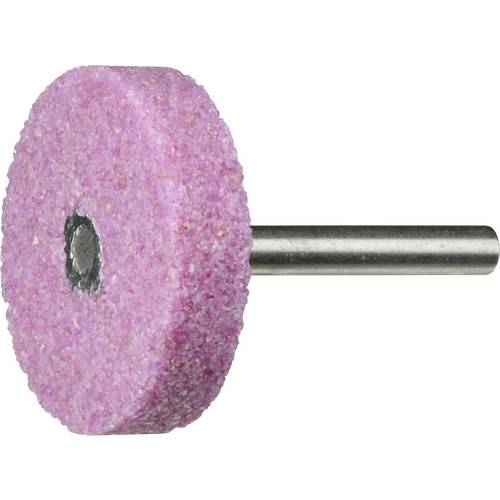 LUKAS-ERZETT A201304010602 Schleifstift ZY2 Zylinderform für Stahl/Stahlguss 40x10 mm Schaft 6 mm Edelkorund Korn 30 2...