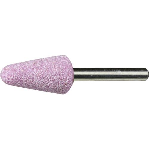 LUKAS-ERZETT A201501632602 Schleifstift KE Rundkegelform für Stahl/Stahlguss 16x32 mm Schaft 6 mm   Edelkorund Korn 46 2...