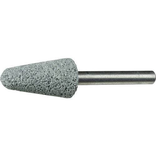 LUKAS-ERZETT A201501632618A Schleifstift KE Rundkegelform für Alu 16x32 mm Schaft 6 mm   Korn 80 20 St.