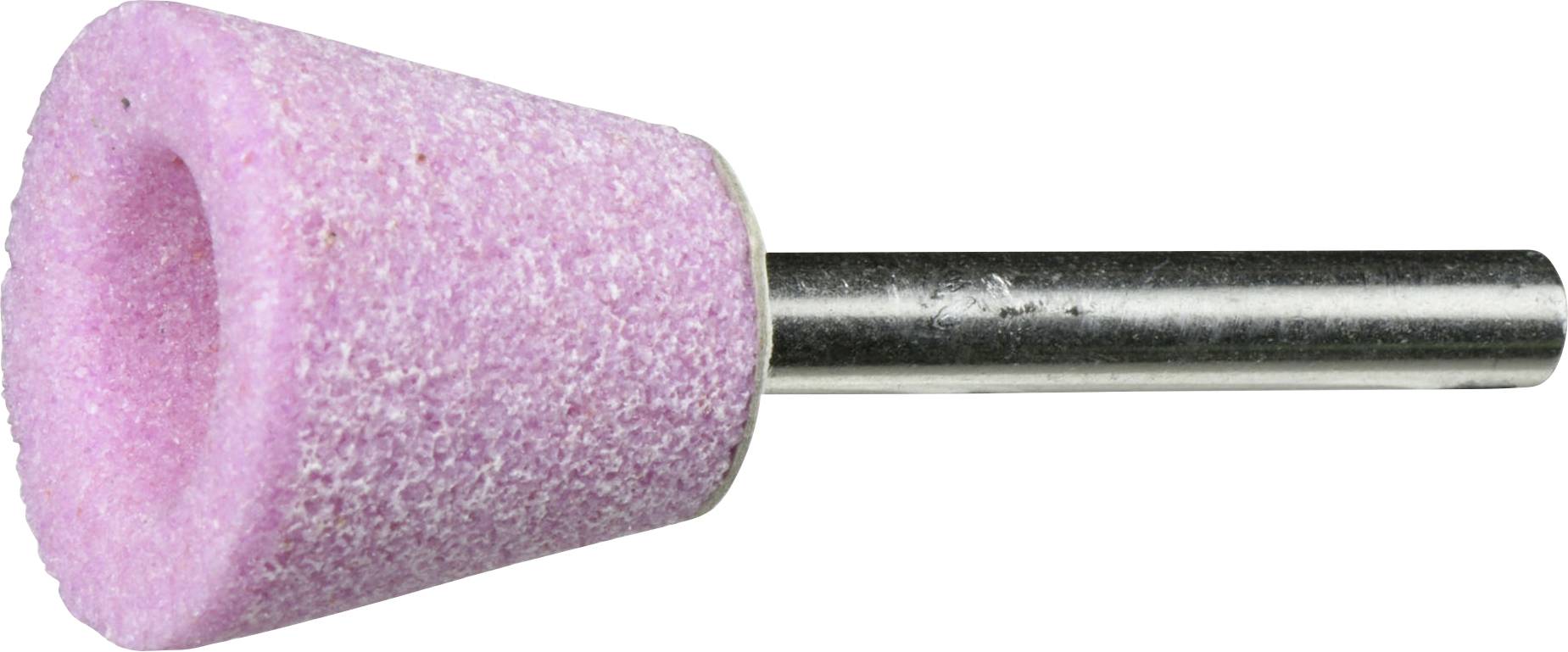 LUKAS-ERZETT A202002524602 Schleifstift TO Topfform für Stahl/Stahlguss 25x24 mm Schaft 6 mm   Edelkorund Korn 60 20 St.