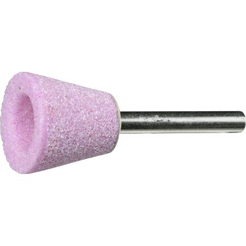 LUKAS-ERZETT A202002524602 Schleifstift TO Topfform für Stahl/Stahlguss 25x24 mm Schaft 6 mm   Edelkorund Korn 60 20 St.