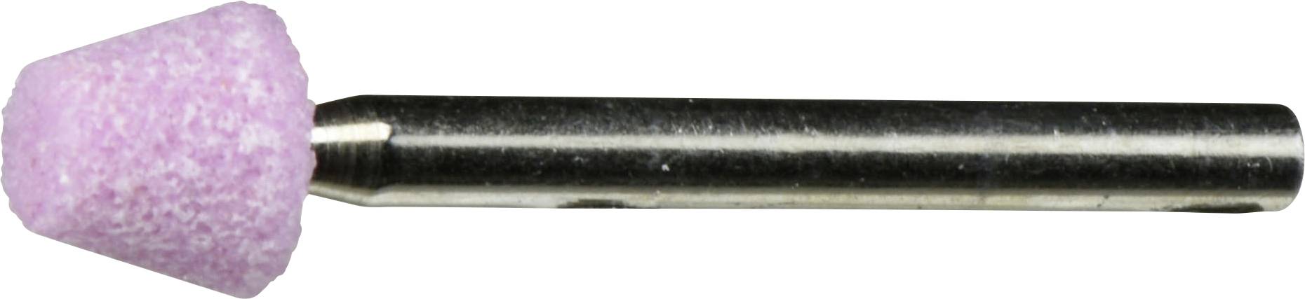 LUKAS-ERZETT A202900006302 Schleifstift D6 Konus für Stahl/Stahlguss 7/4 mm x 6 mm Schaft 3 mm   Edelkorund Korn 80 20 S...