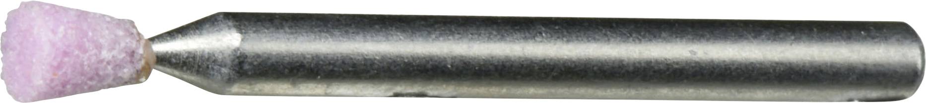 LUKAS-ERZETT A202900010302 Schleifstift D10 Konus für Stahl/Stahlguss 2/3,2 mm x 4 mm Schaft 3 mm   Edelkorund Korn 100 ...