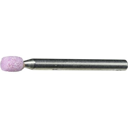 LUKAS-ERZETT A202900017302 Schleifstift D17 Sonderform für Stahl/Stahlguss 4x5 mm Schaft 3 mm   Edelkorund Korn 80 20 St...