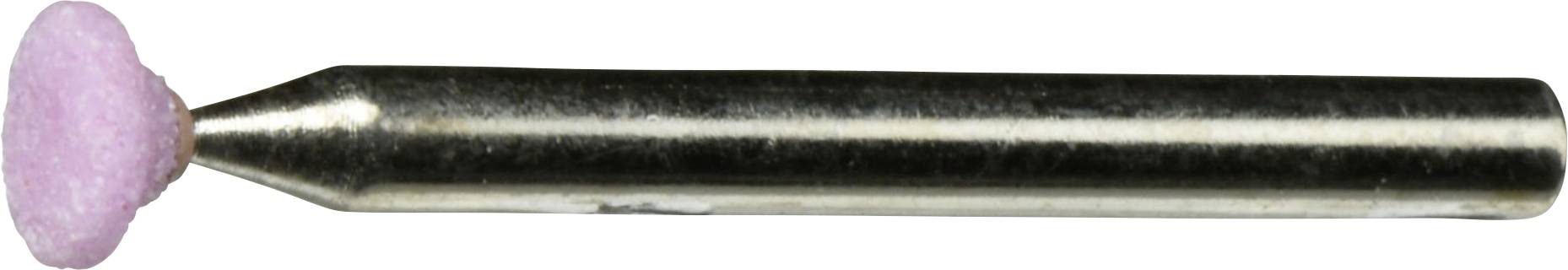 LUKAS-ERZETT A202900025302 Schleifstift D25 Sonderform für Stahl/Stahlguss 5x1.5 mm Schaft 3 mm   Edelkorund Korn 100 20...