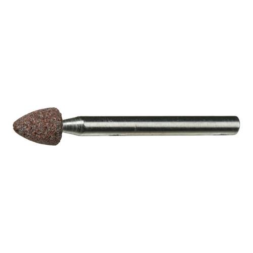 Thumbnail - LUKAS-ERZETT A202900035311 Schleifstift D35 Spitzbogenform für Werkzeugstähle 6x10 mm Schaft 3 mm Korn 80 20 St.