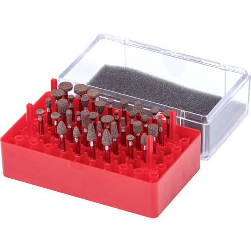 LUKAS-ERZETT A204800003611 Schleifstift-Set 36-teilig für Werkzeugstähle Schaft mm Schaft 3 mm Edelkorund 1 Set