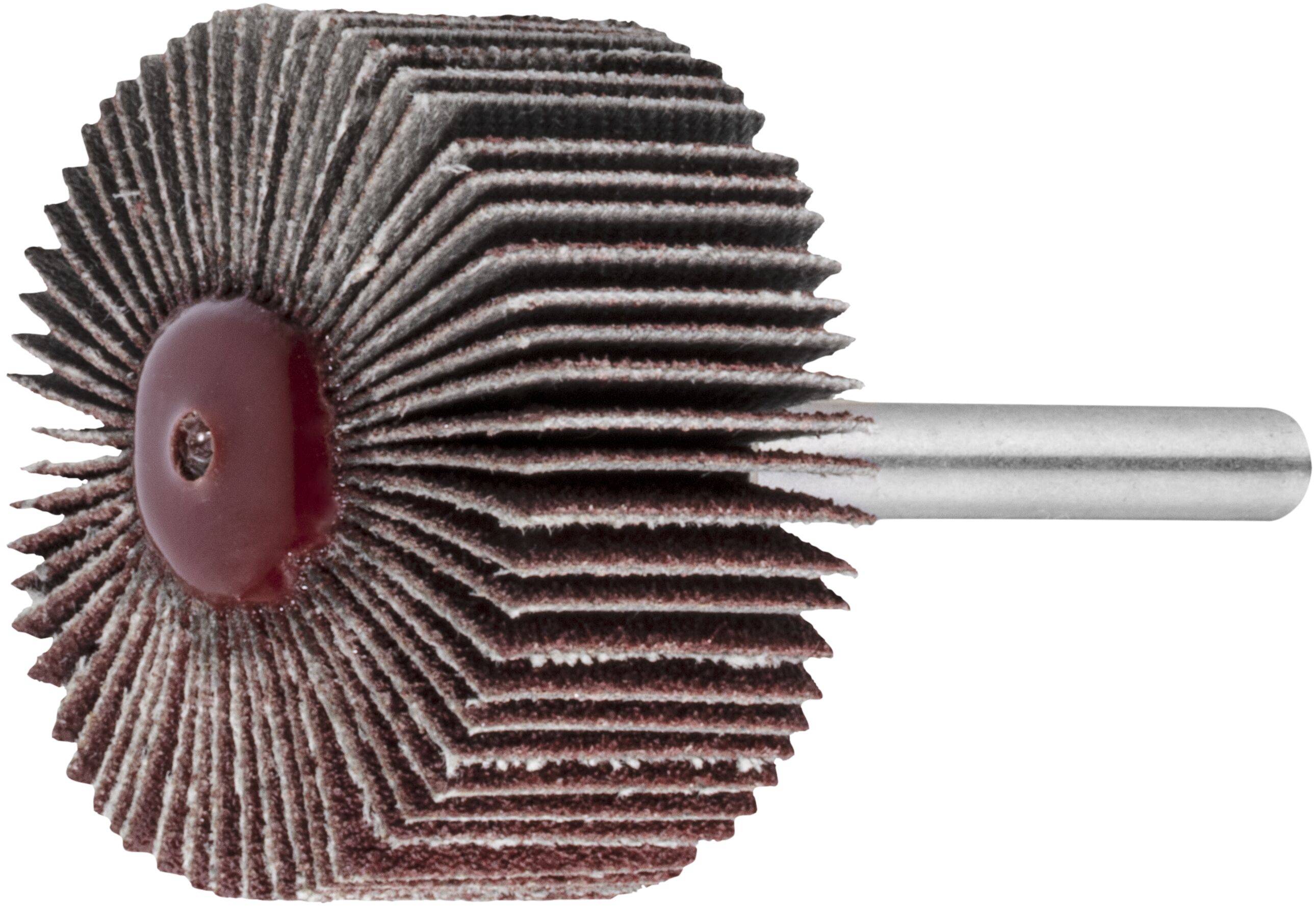 Thumbnail - LUKAS-ERZETT A2200030106120 Fächerschleifer SFL universal 30x10 mm Schaft 6 mm Korund Korn 120 10 St.