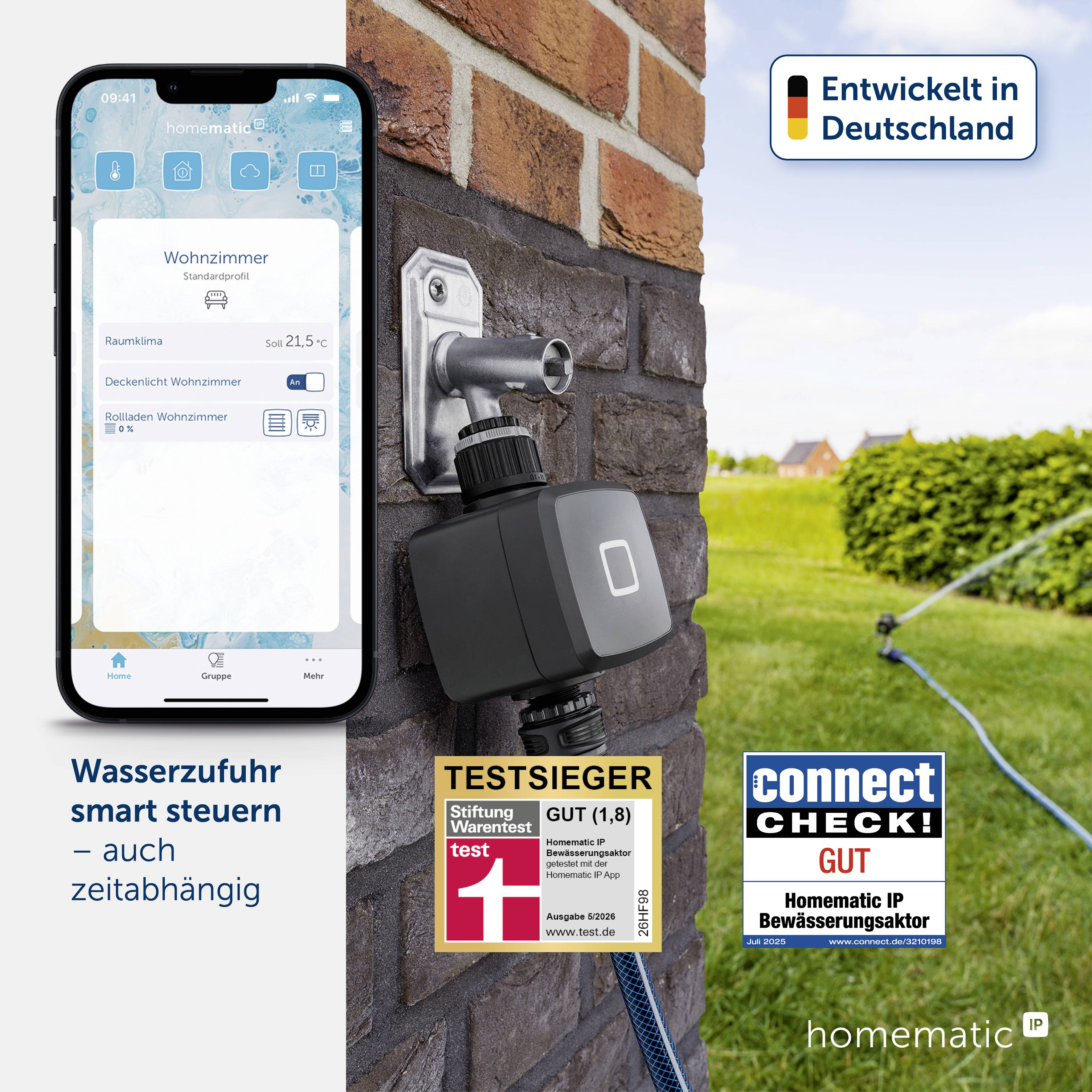 Homematic IP Funk Funk-Bewässerungssteuerung HmIP-WSM-10