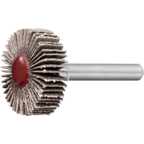 Thumbnail - LUKAS-ERZETT A2202030106150 Fächerschleifer SFC für Alu / Holz 30x10 mm Schaft 6 mm Siliciumcarbid Korn 150 10 St.