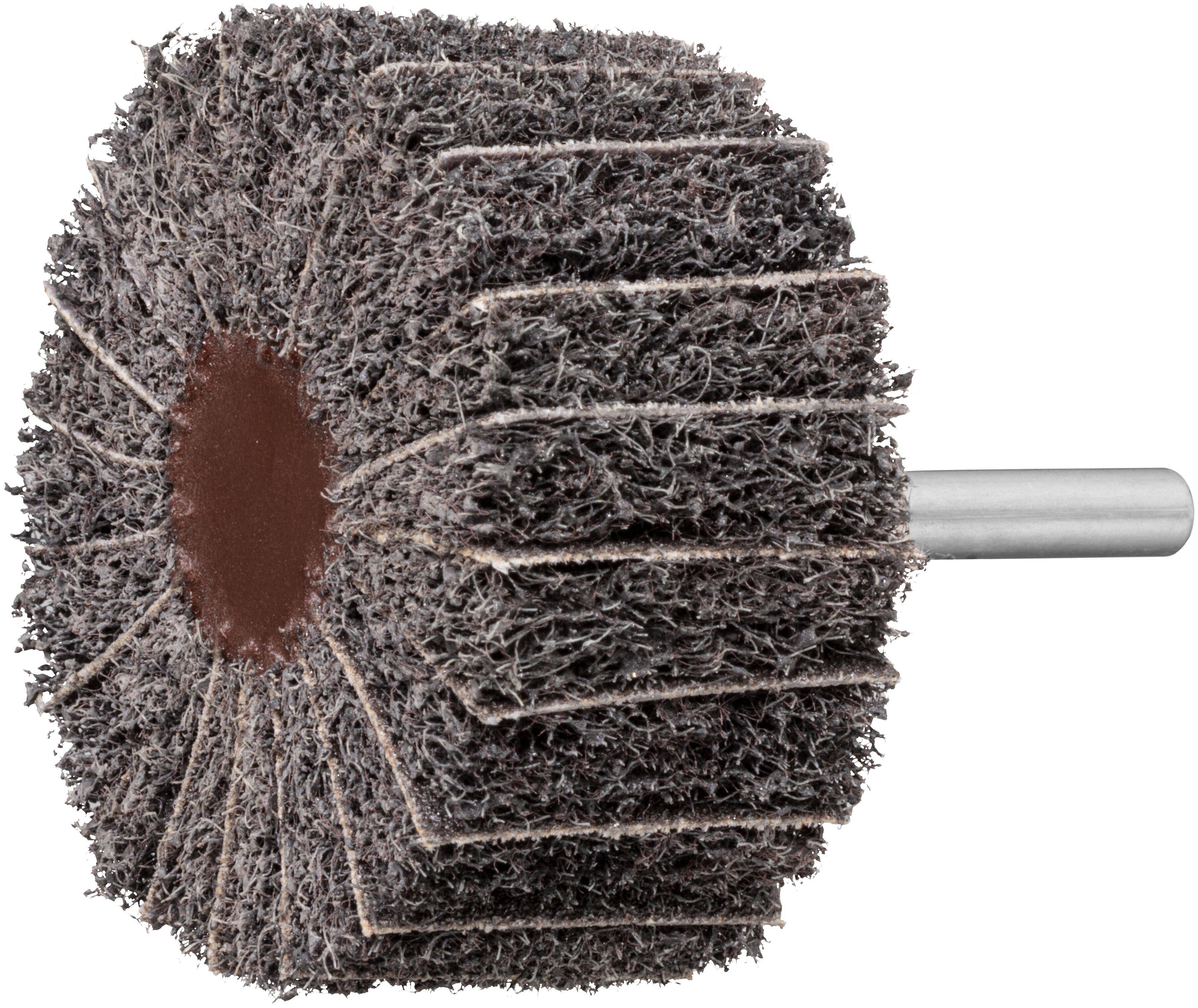 LUKAS-ERZETT A2204040306204 Fächerschleifer SFM für Edelstahl 40x30 mm Schaft 6 mm Siliciumcarbid Korn 100/80 10 St.