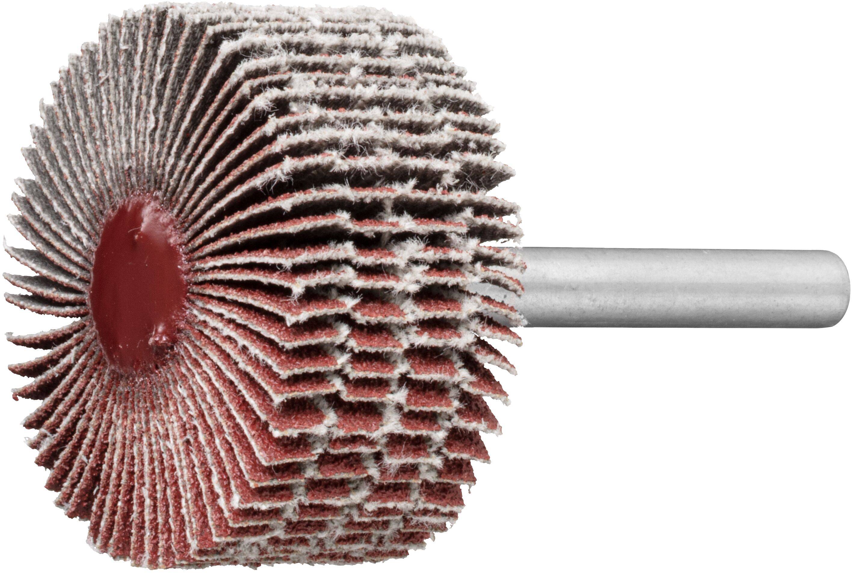 LUKAS-ERZETT A2220050206080 Fächerschleifer SFB universal 50x20 mm Schaft 6 mm Korund Korn 80 10 St.