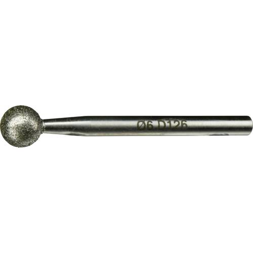 LUKAS-ERZETT A34013094126 Diamantschleifstift DSK Kugelform 6x6 mm Schaft 3 mm 1 St.
