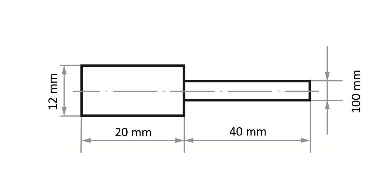 LUKAS-ERZETT A3700012206 Polierstift Durchmesser 6 mm 10 St.-2