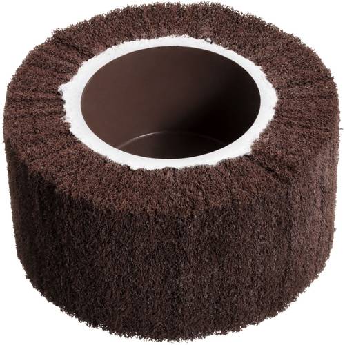 LUKAS-ERZETT A2286100501104 Schleifvlies-Lamellenwalze LWV universal 100x50 mm mit Innengewinde M14   Korund Korn 100 2 ...