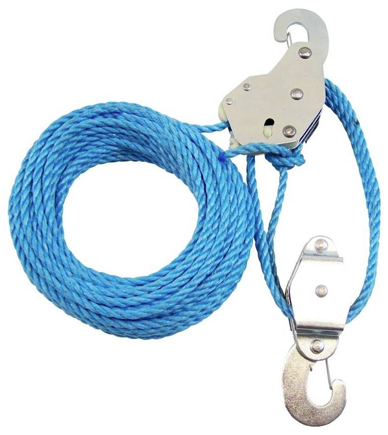 Berger & Schröter 10869 Universalflaschenzug Tragfähigkeit (ohne Umlenkrolle) 300 kg