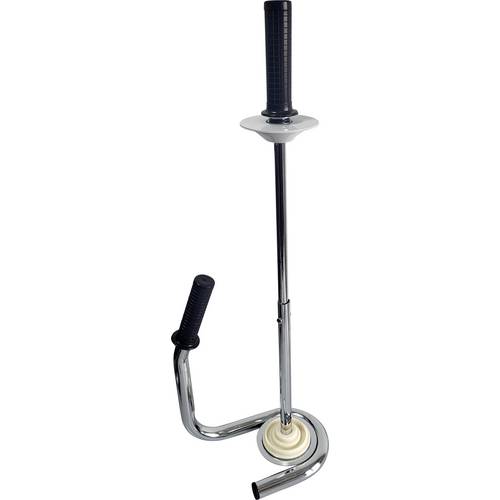 Berger & Schröter Stretchfolie Stahl (L x B) 250 mm x 150 mm Silber, Schwarz 1 St.