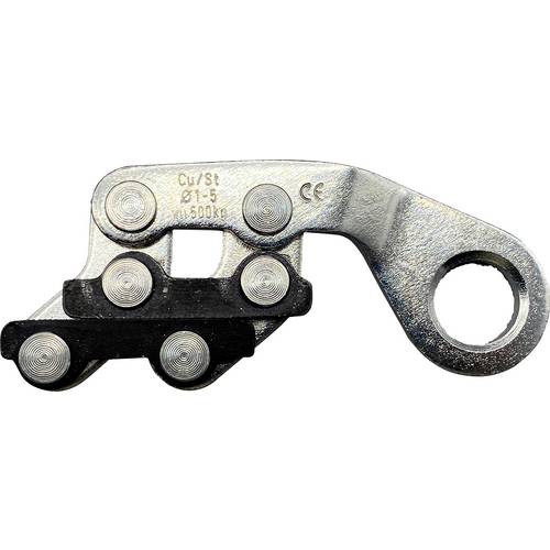 Berger & Schröter 12504 Seilklemme 1 mm Stahl verzinkt, brüniert 1 St.