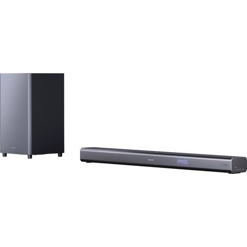 Thumbnail - Sharp Soundbar Dunkelgrau USB, Dolby Atmos®, inkl. kabellosem Subwoofer, Bluetooth®