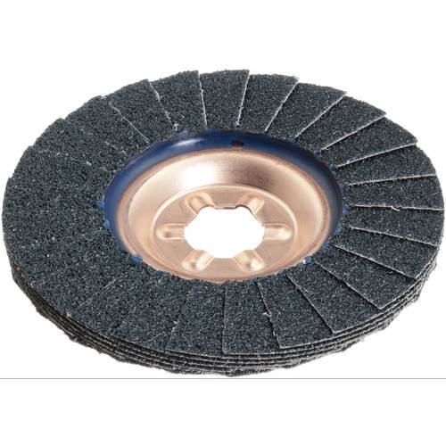 LUKAS-ERZETT A27201150600065 Fächerschleifscheibe Durchmesser 115 mm Bohrungs-Ø 22.23 mm 10 St.