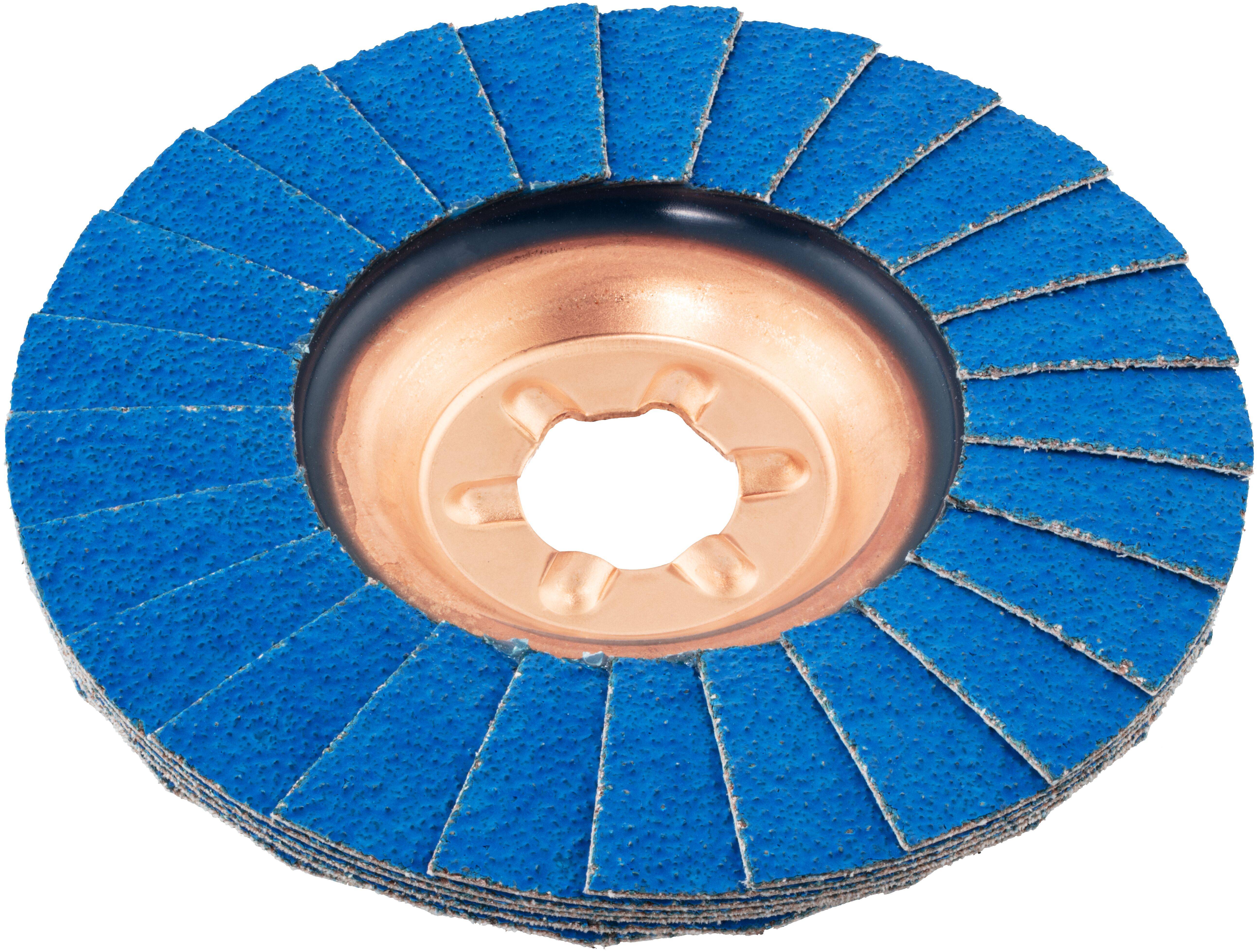 LUKAS-ERZETT A27201780400045 Fächerschleifscheibe Durchmesser 178 mm Körnung (num)=40 10 St.