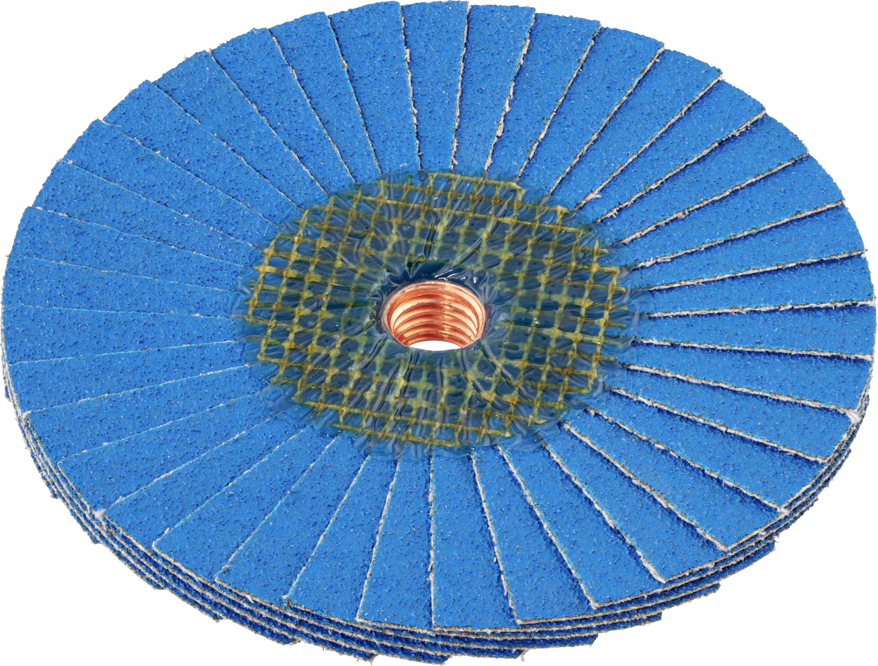 LUKAS-ERZETT A272712506018 Fächerschleifscheibe Durchmesser 125 mm 10 St.