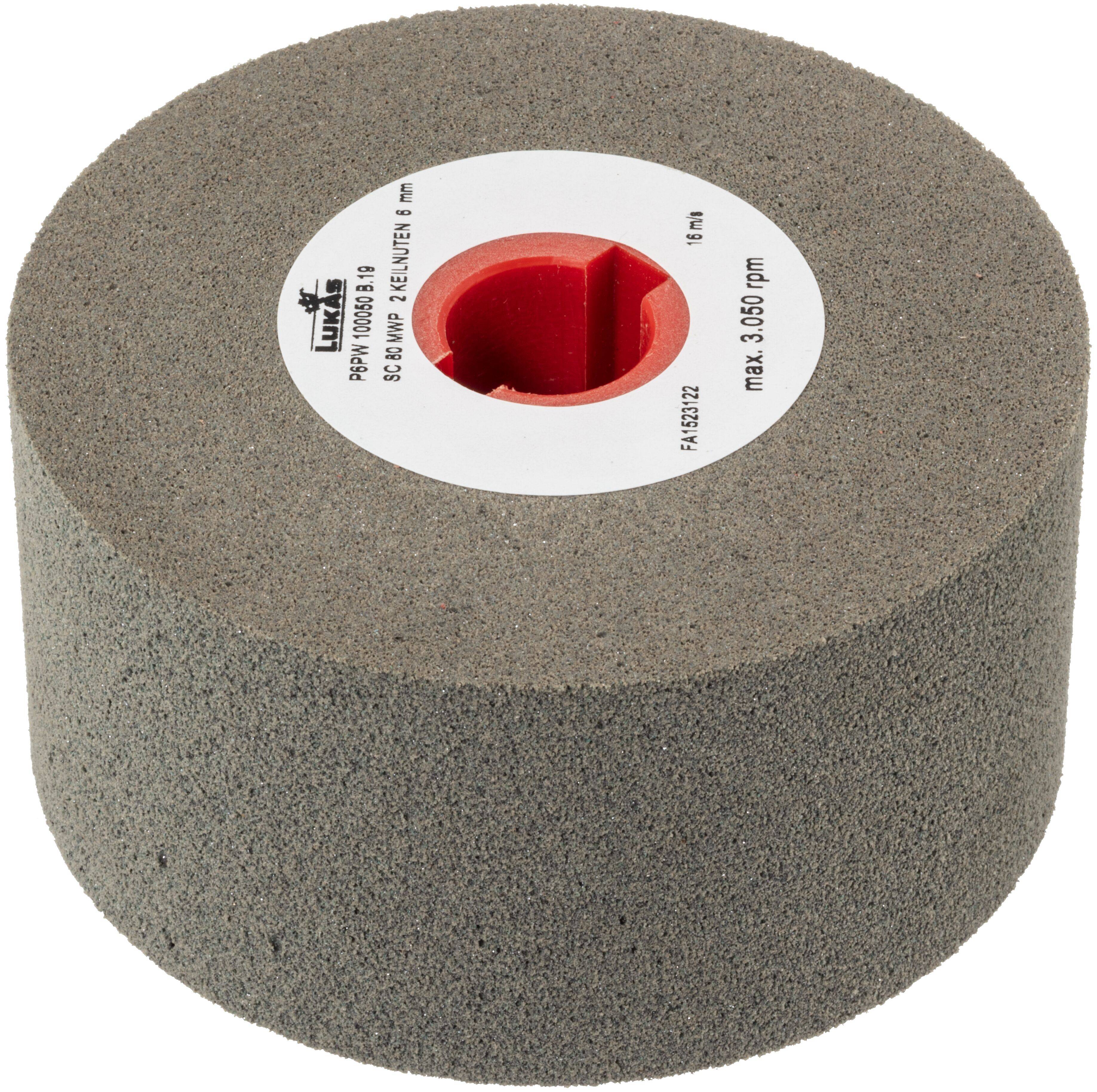 LUKAS-ERZETT A29401001000020 Schleifwalze P6PW 100100 B.19 SIC 46 WP Durchmesser 100 mm 1 St.