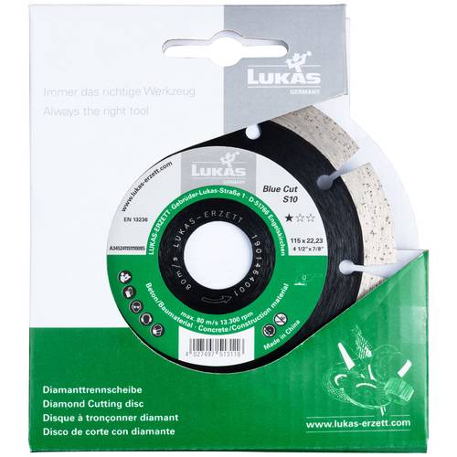 LUKAS-ERZETT A345241501120125 Blue Cut+ S10 150x22,23x10 Diamanttrennscheibe 1 St.