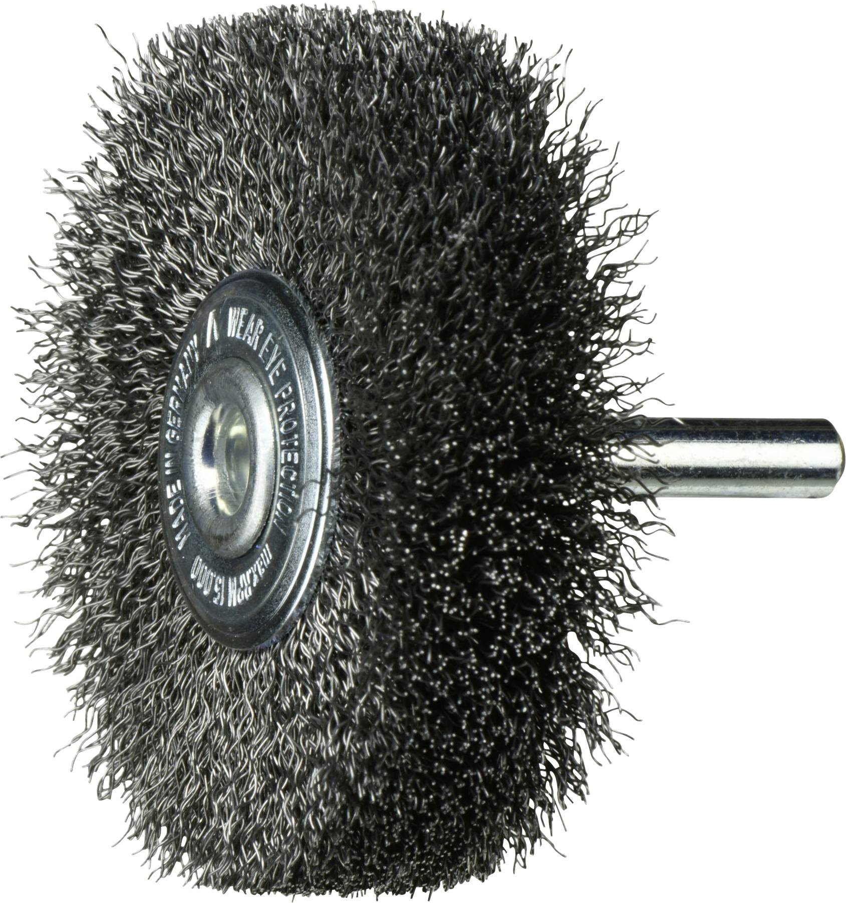 LUKAS-ERZETT Schaftrund-Drahtbürste BSSW für Stahl 60x18 mm für Bohrmaschinen gewellt BSSW 06018 S6 A350006036 10 St.