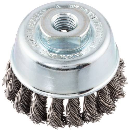 LUKAS-ERZETT Topfbürste BTVZ für Edelstahl 65x20 mm für Winkelschleifer gezopft BTVZ 06520 G M14 VA A350406520234 1 St.