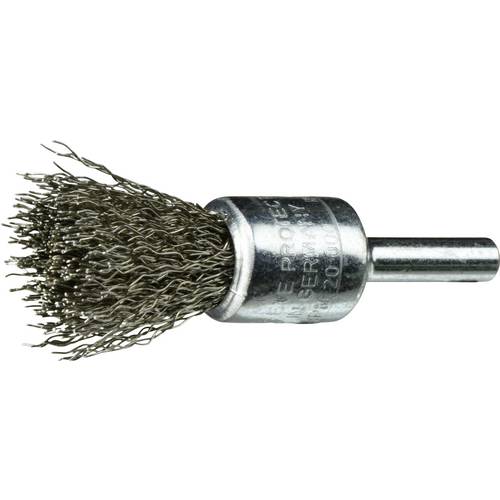 LUKAS-ERZETT Pinsel-Drahtbürste BPVW für Edelstahl 17x25 mm für Geradschleifer gewellt BPVW 01725 S6 VA A351101506 10 St...