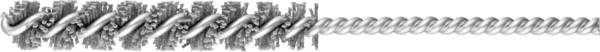 LUKAS-ERZETT Rohrbürste RBSN universal 10x65 mm für Bohrmaschinen aus Nylon RBSN 1065 SIC 120  A359901065120 10 St.
