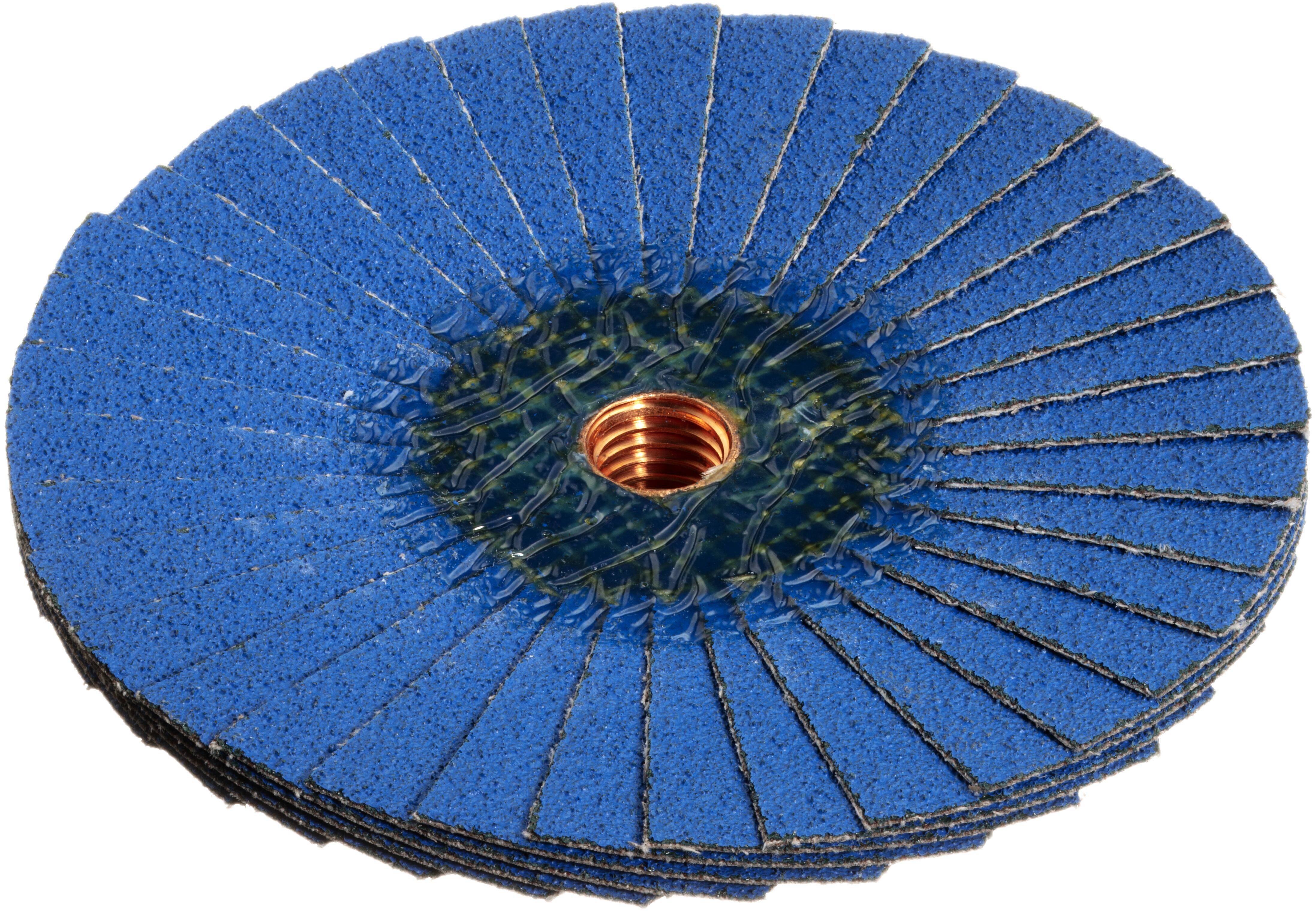 LUKAS-ERZETT A672911506018 Fächerschleifscheibe Durchmesser 115 mm 10 St.