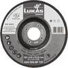 LUKAS-ERZETT AS000108V9802 T27 180x6,0x22,23 Schruppscheibe Durchmesser 180 mm Bohrungs-Ø 22.23 mm Edelstahl, Stahlwerkstoff, rostfreier Stahl, Gussstahl, Vergütungsstahl, Stahl, Legierter Stahl 10 St.