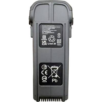 Batterie-Pack mit CE-, UKCA-Kennzeichnung und Recycling-Symbolen. Warnhinweise: Li-Ion, nicht im Hausmüll entsorgen. Modell: Li-Ion 20, R3246.