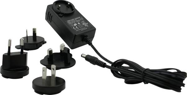 HN Power HNP42I-240 Steckernetzteil, Festspannung 24 V/DC 1.75 A 42 W mit USA-Adapter, mit Europa-Adapter, mit Australien-Adapter, mit UK-Adapter