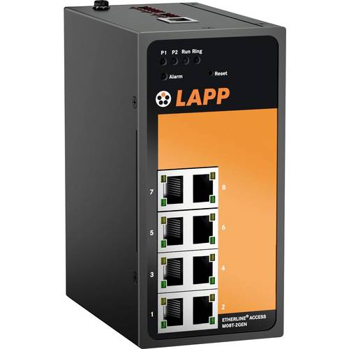 LAPP ETHERLINE® ACCESS M08T-2GEN Industrial Ethernet Switch
