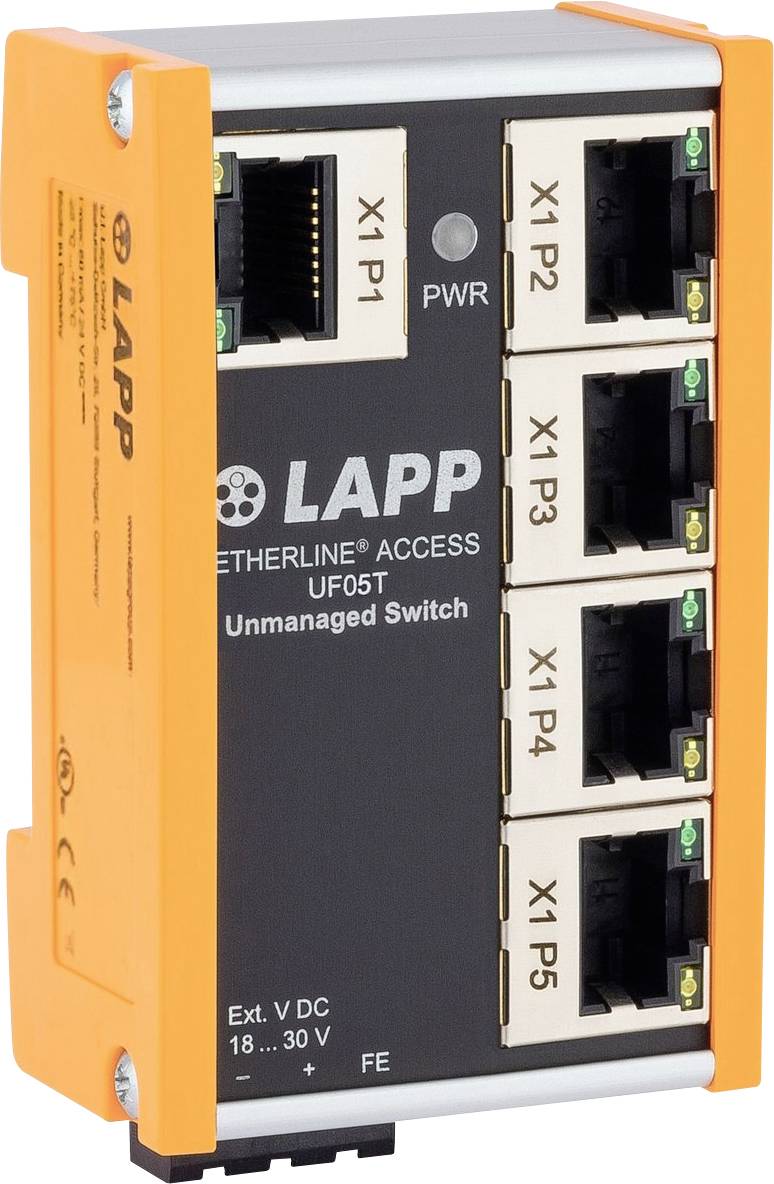 LAPP ETHERLINE® ACCESS UF05T Industrial Ethernet Switch