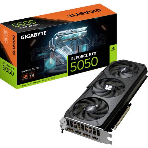 Gigabyte Grafikkarte Nvidia GeForce RTX 5050 8 GB GDDR6-VRAM PCIe HDMI®, DisplayPort