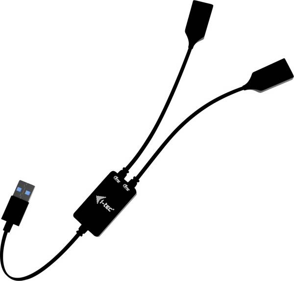i-tec USB-Hub  U3CBLHUB2A Passend für Marke Dockingstations: Universal  inkl. Ladefunktion