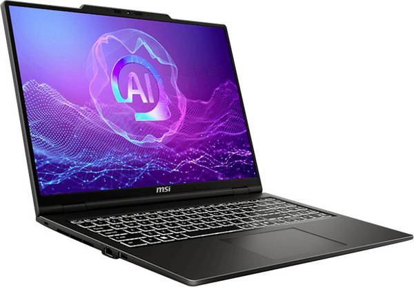 MSI Notebook VenturePro A16 AI+ A3HWEG-003DE  40.6 cm (16 Zoll) 2K AMD Ryzen AI 7 350 16 GB RAM  1 TB SSD Deutsch, QWERTZ AMD  Nvidia NVIDIA® GeForce RTX™ 5050 8 GB GDDR7 Grau  00261L-003