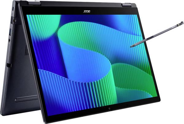 Acer Notebook TMP414RN-54-TCO-5496  35.6 cm (14 Zoll) WUXGA Intel® Core™ Ultra 5 125U 16 GB RAM  512 GB SSD Deutsch, QWERTZ Intel Intel® Grafik     Blau  NX.B7ZEG.003