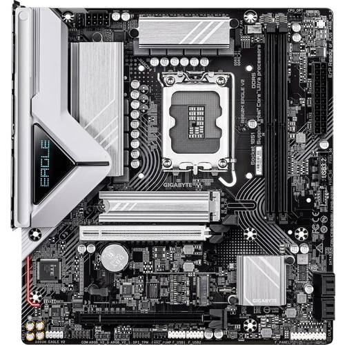 Gigabyte B860M EAGLE V2 Mainboard Sockel (PC) Intel® LGA 1851 Formfaktor (Details) Micro-ATX Mainboard-Chipsatz Intel® B...