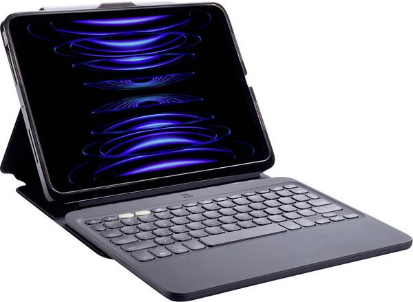 ZAGG KB Pro Keys 2 Tablet-Tastatur mit Hülle Passend für Marke (Tablet): Apple iPad Air 11" (M2, 2024), iPad Air 11" (M3, 2025) Apple iOS®