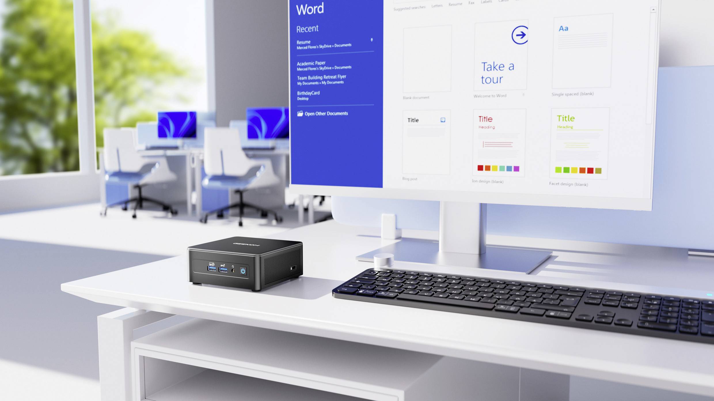 GEEKOM Mini PC IT15 Intel® Core™ Ultra 5 225H 4.8 GHz 32 GB RAM 1 TB SSD Intel Arc™ 130T IT15-10